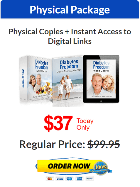 Diabetes Freedom physical packages